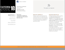 Tablet Screenshot of catedrafernandez.com.ar